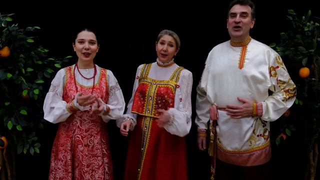 Рождественская колядка "Радуйся". Семейный ансамбль "Серебряный родник" смотреть онлайн