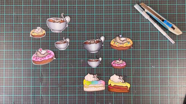 Inkon3 Small Stamp Release | FIVE Cards In One Session!