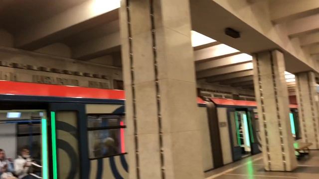 Метро. Калужско-Рижская линия. 5 станций. Северо-восточная часть Москвы. смотреть онлайн