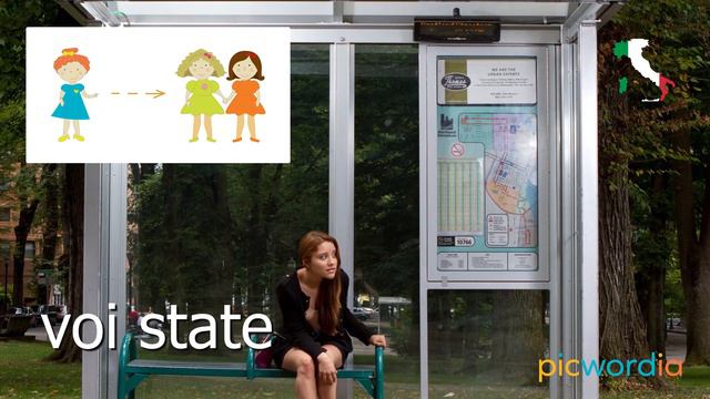 STARE - to stay - Italian verbs in the present tense смотреть онлайн