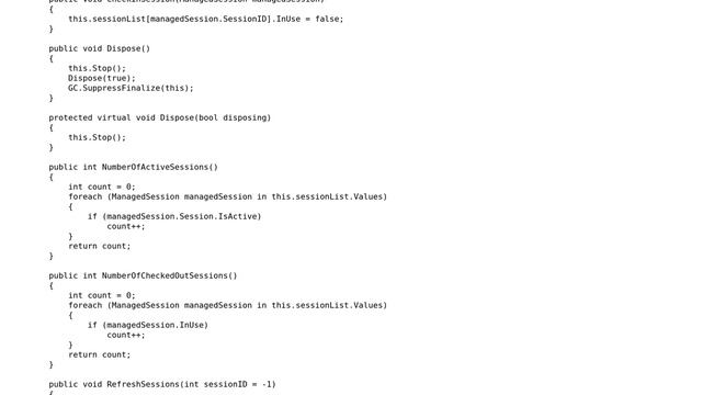 Code Review: Custom Session Pool смотреть онлайн