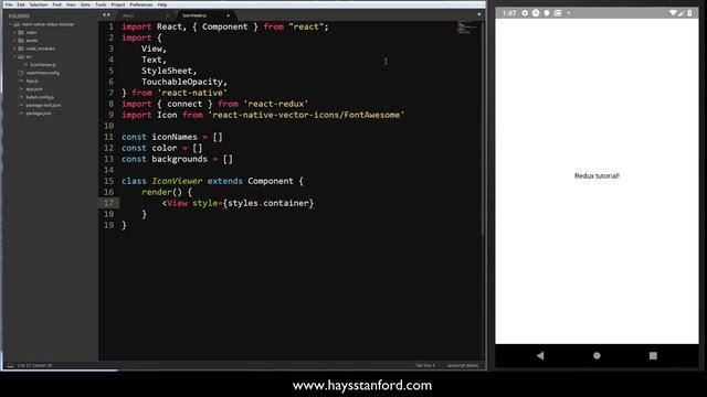 REDUX React Native - State Management Tutorial | #1 Reducer Setup смотреть онлайн