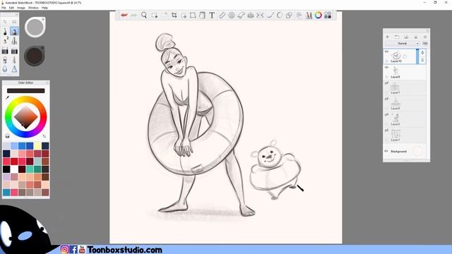 Thumbnail Sketching Cherry смотреть онлайн