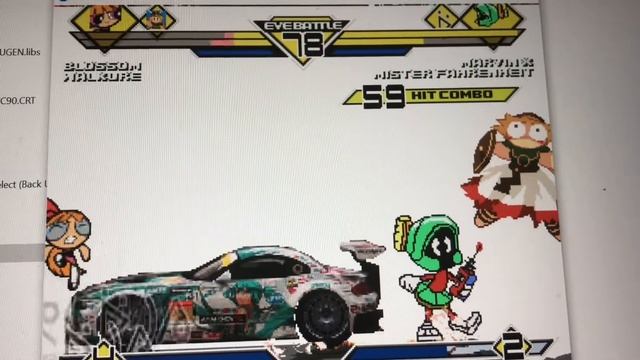 Mugen Battle Blossom And Walkure Vs Marvin The Martian And Mister Fahrenheit