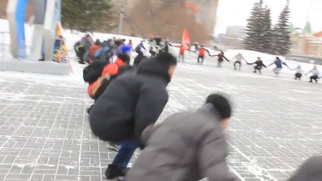 8 МАРТА Русская пробежка Новосибирск 2013 смотреть онлайн