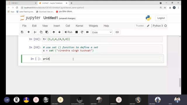 Basics of Set Data Type in Python смотреть онлайн