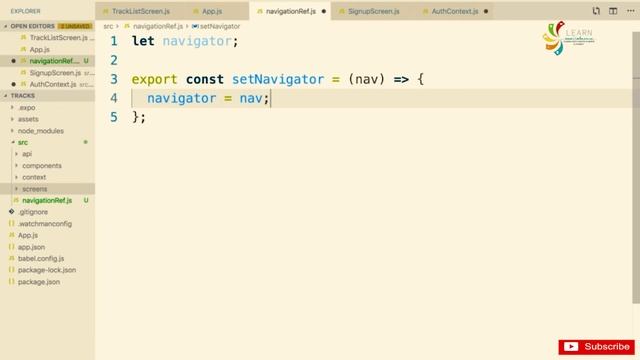 App Authentication Navigation From Outside of React Part 155 смотреть онлайн
