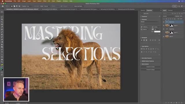 Photoshop Masterclass: Advanced Selections смотреть онлайн