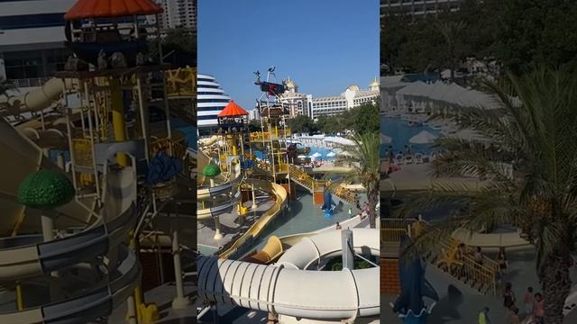 Titanic beach Lara 2020 вид на окрестности из аквапарка смотреть онлайн