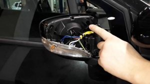 Как Заменить Лампу в Боковом Зеркале Каптюр. Лампа в Боковом Зеркале Каптур