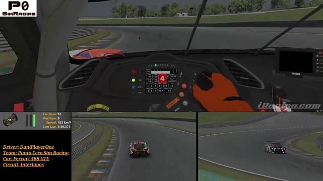 IMSA Interlagos: Multicamera Ferrari 488 GTE full race 19S4 смотреть онлайн