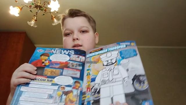 Обзор журнала LEGO CITY номер 1 смотреть онлайн