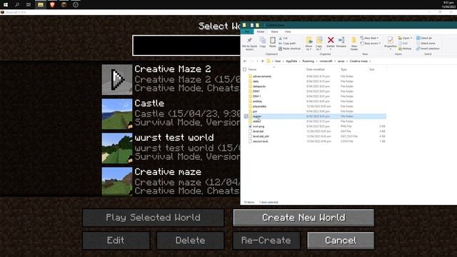 Fix - How to get back corrupted Minecraft world builds - 1.19.4 смотреть онлайн