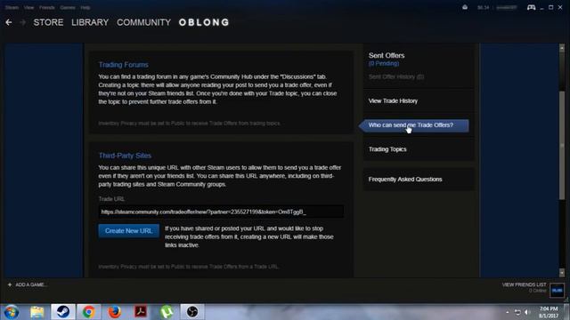 How to Find Your Steam Trade URL/Link смотреть онлайн