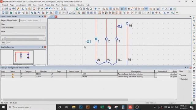 Eplan Electric P8 V2.9 || Tutorial N.9 || Motor starter [Project1] (Part 3) [Troubleshooting]. смотреть онлайн