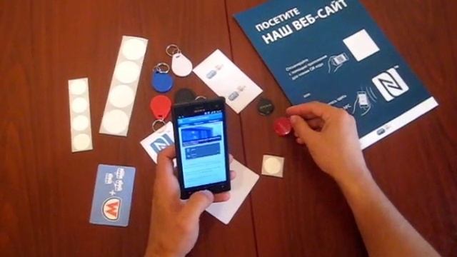 Программирование NFC метки. Создание копии метки Sony Smarttags