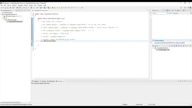 Te ENSEÑO los DATOS PRIMITIVOS JAVA▶️CONTROLA la DECLARACIÓN, INICIALIZACIÓN y ASIGNACIÓN Variables смотреть онлайн
