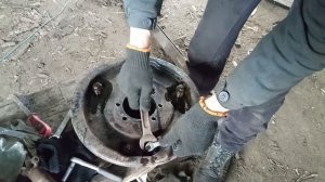 Регулировка колодок газ 53