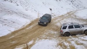 Ford Maverick Ford Escape 4x4 hill climb