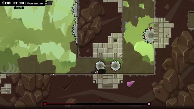 КАК получить персонажей в Super Meat Boy Forever смотреть онлайн