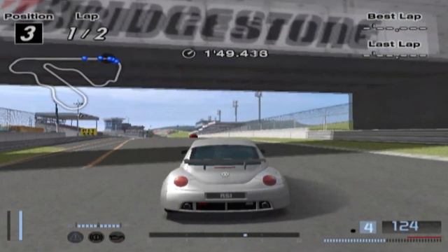 Гран Туризмо 4 Онлайн Тест Версия  Фолксваген Костенурка RSi Геймплей