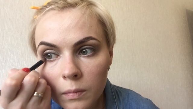 Бронзовые тени. Make up тренер Полина Дмитриева смотреть онлайн