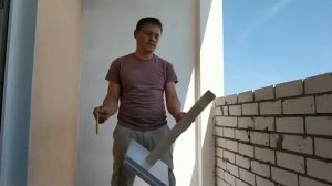 Стяжка пола без маяков, это очень просто. Сможет каждый. Очень старый метод.