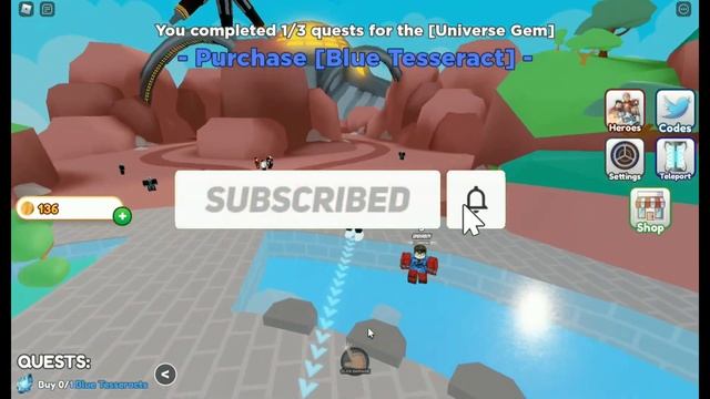 Free "Thanos Update Working Codes (2022) in Roblox Hero Fighters Simulator смотреть онлайн