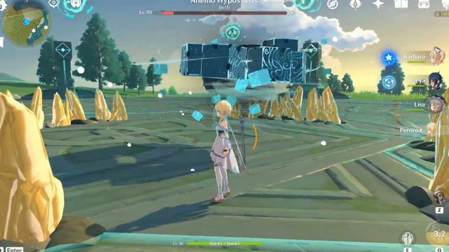 (Genshin Impact) Free Characters vs The World ep:1 Anemo Hypostasis смотреть онлайн