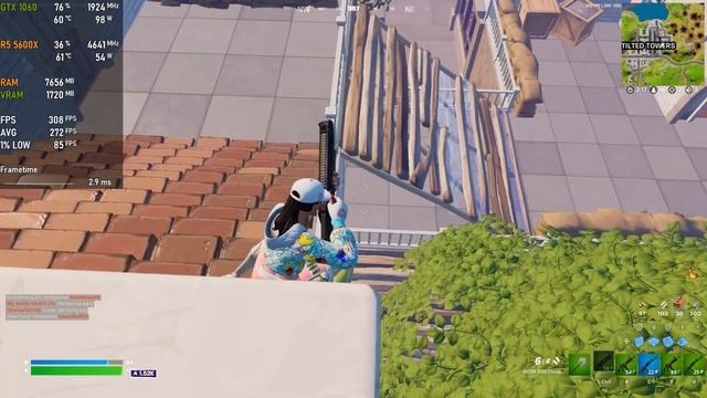GTX 1060 3GB | Fortnite | Performance Mode Solo Arena | 1080p смотреть онлайн