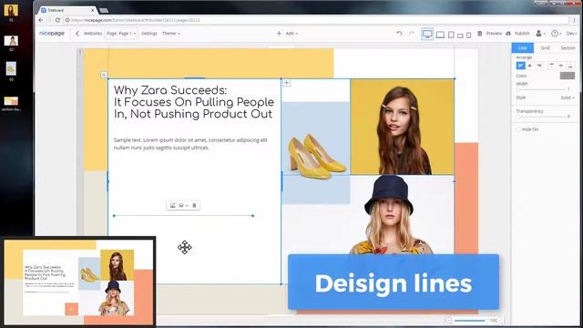 Web Design In a Minute - Fashion Catalog смотреть онлайн