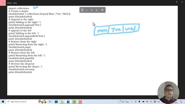 NCERT CLASS 12 CHAPTER 4 || Introduction to DEQUE || Implementation of DEQUE using Python смотреть онлайн