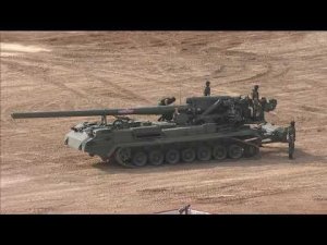 Динамический показ вооружения РВиА и войск РХБ защиты в рамках МВТФ «Армия-2020»