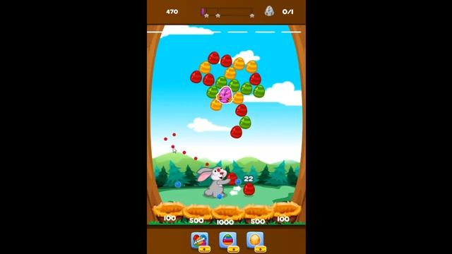 easter bunny bubble shooter gameplay смотреть онлайн