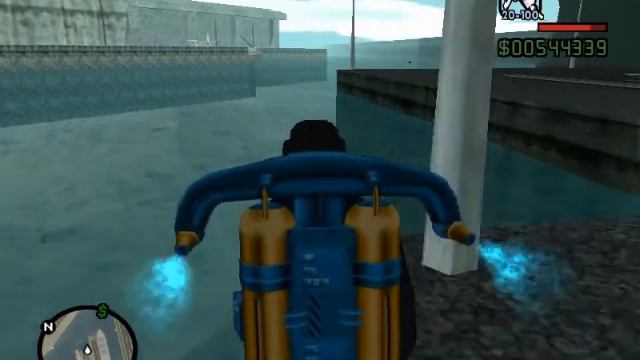 gta san andreas mod glitch - flying ship смотреть онлайн