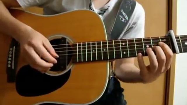 COWBOY BEBOP "Memory" acoustic guitar solo смотреть онлайн