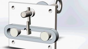 самодельный дверной замок с секретом чертежи