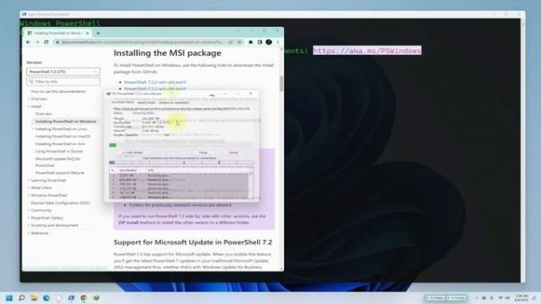 How to Install PowerShell 7.2.2 on Windows 11 | Update PowerShell 5.1 to  PowerShell 7.2.2