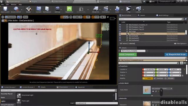 [SOLVED] LIGHTING NEEDS TO BE REBUILT Remove Screen Message in Unreal Engine 5 UE5 and UE4 смотреть онлайн