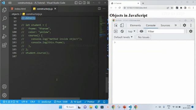 this Keyword in JavaScript - Part- 11 || JavaScript tutorial for Beginners || Tutorial - 38 смотреть онлайн