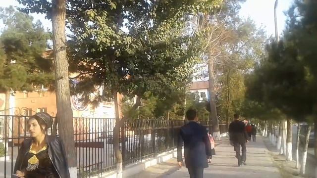 Прогулка до ПТУ в городе Бохтар (бывший Курган-Тюбе) смотреть онлайн