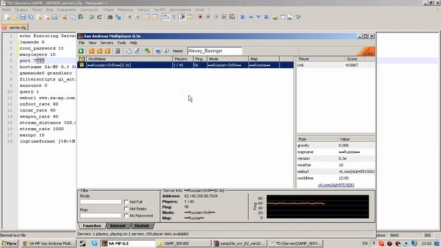 GTA SAMP: Как создать свой сервер 0.3e, объяснения голосом смотреть онлайн