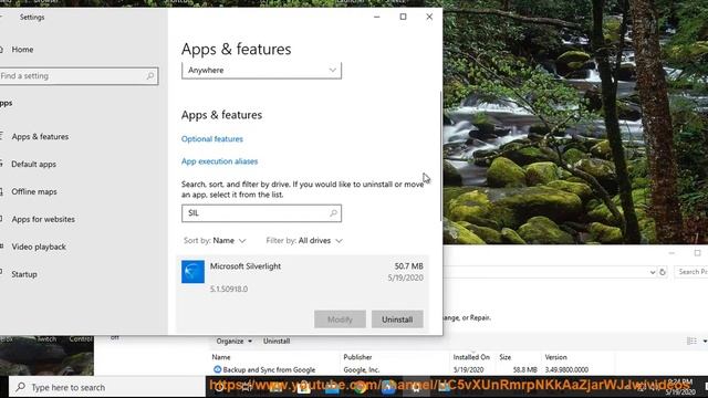 Uninstall Microsoft Silverlight on Windows 10 смотреть онлайн