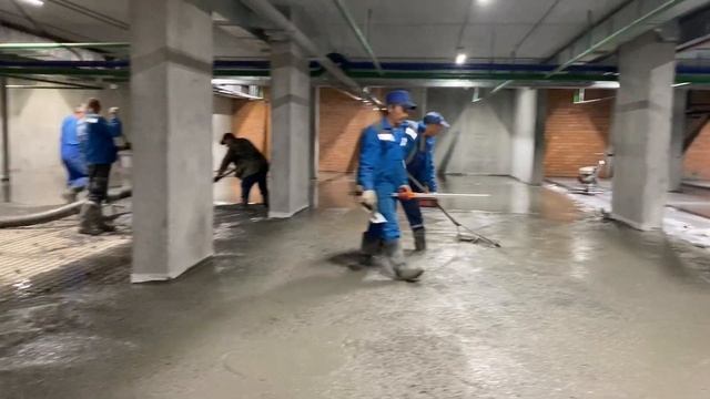 Приемка и укладка бетона на ЖК «Геометрия» смотреть онлайн