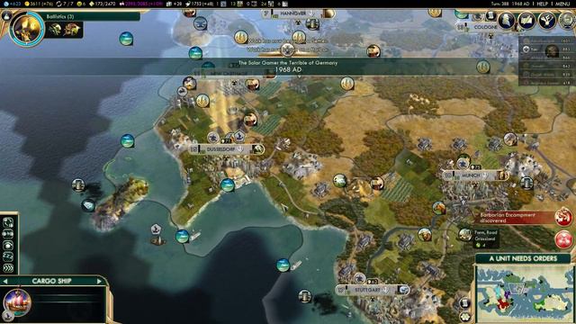 Civilization V Brave New World as Germany - Episode 22 ...The Domino Effect... смотреть онлайн