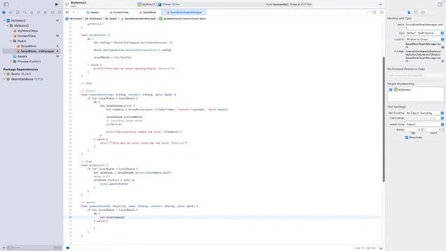 Let’s make an app with SwiftUI and Realm | STEMpump Camps смотреть онлайн
