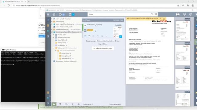 PaperOffice DMS Fernsteuerung durch CommandLine / API Zugriff per CMD / Nutzung von JSON Datei смотреть онлайн