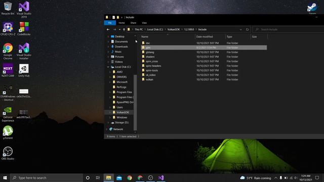 How to add Vulcan projects to Visual studio + GLFW/GLM смотреть онлайн