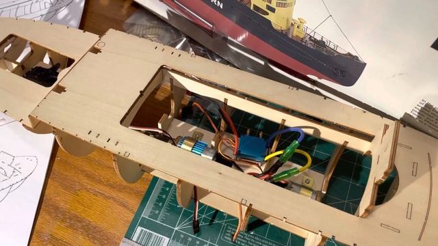 Build Log Billing Boats ELBJORN Icebreaker, Jan 9, 2022. смотреть онлайн