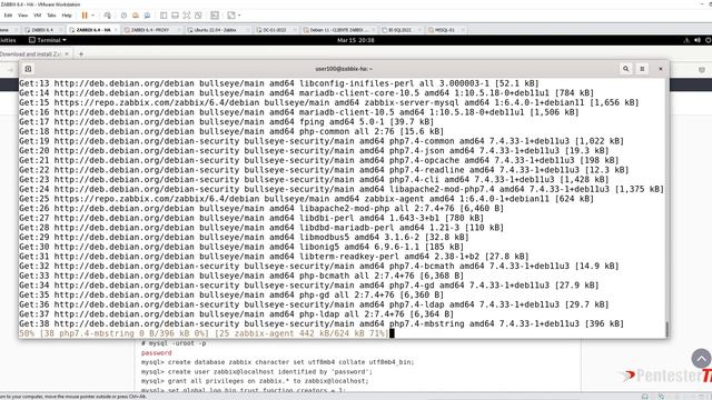 Zabbix 6.4 - Configurar Alta Disponibilidad (H.A.) смотреть онлайн